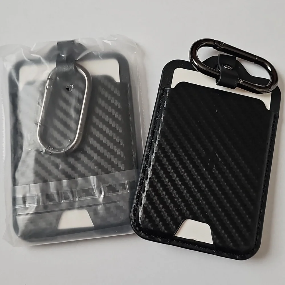 Spigen Tesla Key Card Black Air Fit Card Holder Case 2 Pack TO244